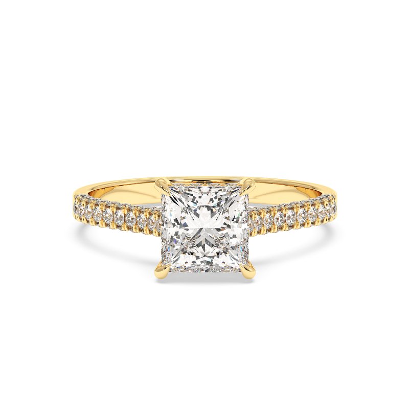 18K White Gold Thea Engagement Ring