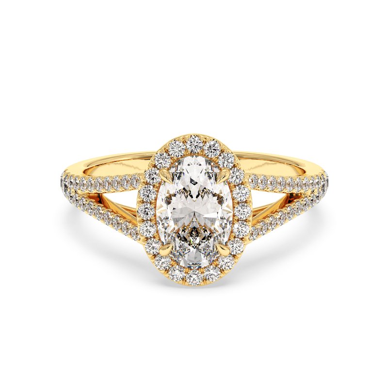 18K Yellow Gold Odessa Engagement Ring