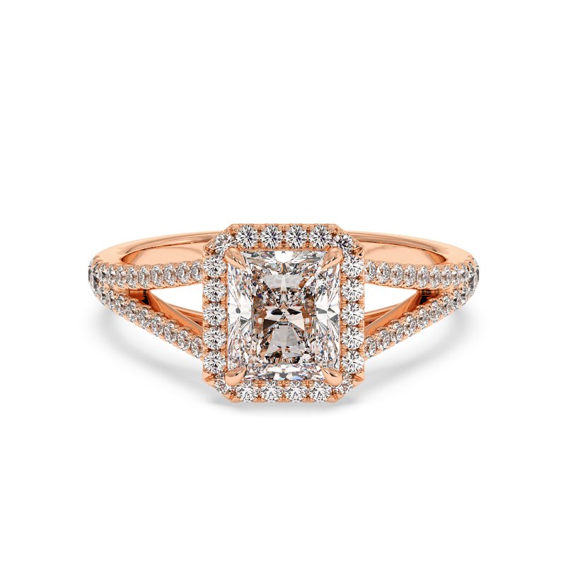 18K Rose Gold Odessa Engagement Ring