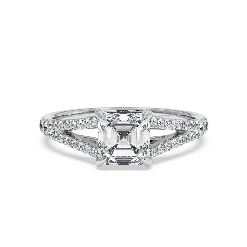 18K White Gold Felicity Engagement Ring