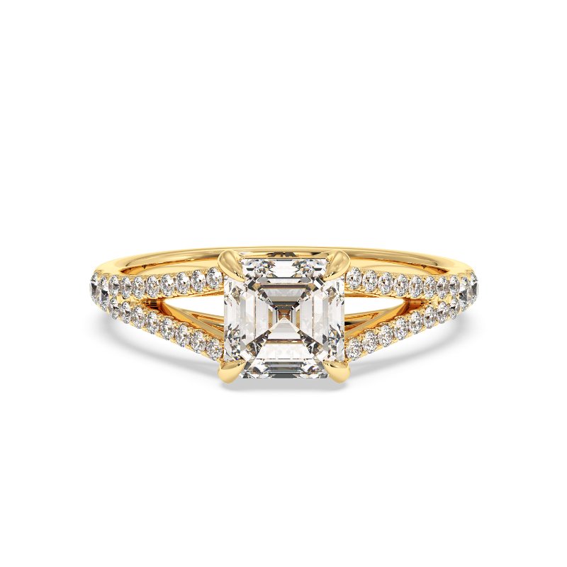 18K White Gold Felicity Engagement Ring