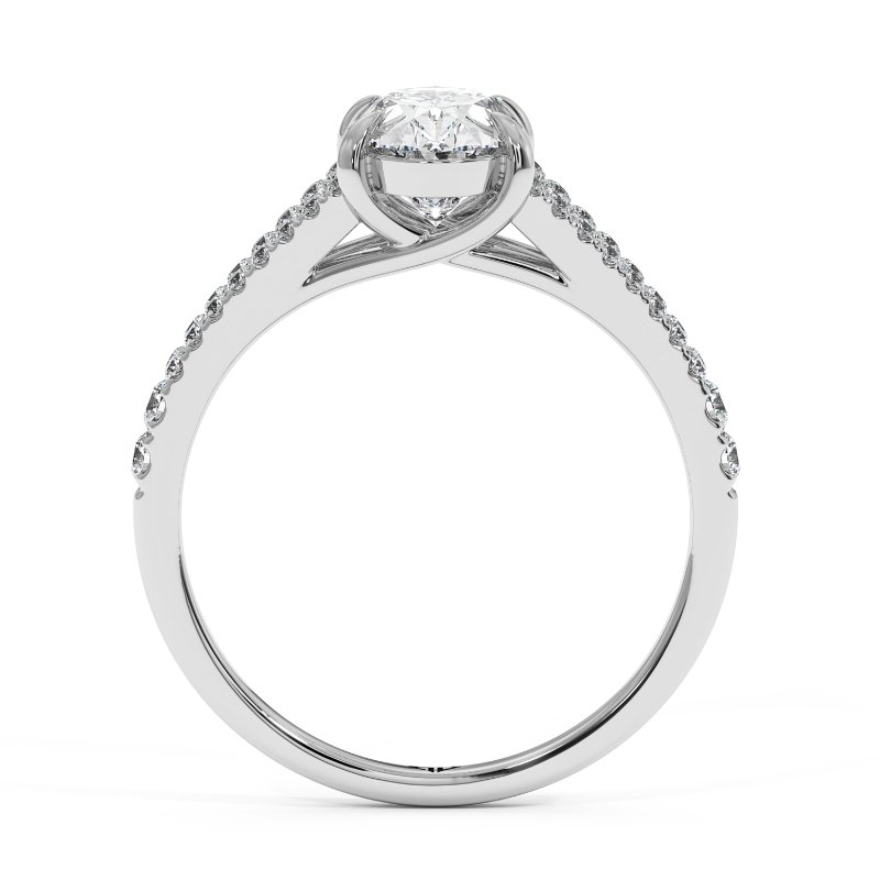 Platinum Felicity Engagement Ring