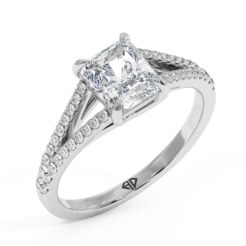 Platinum Felicity Engagement Ring