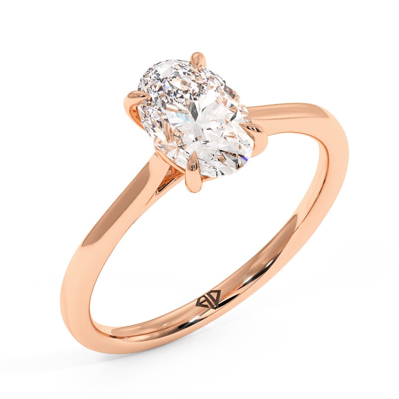 18K Rose Gold Elodie Engagement Ring