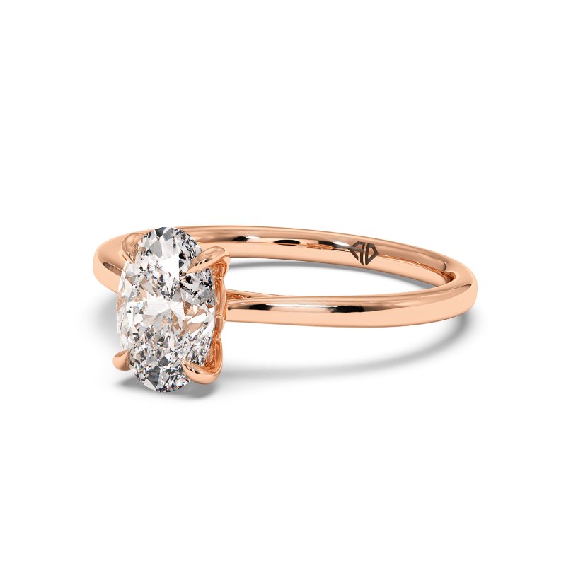 18K Rose Gold Elodie Engagement Ring