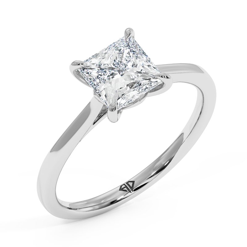 18K White Gold Elodie Engagement Ring