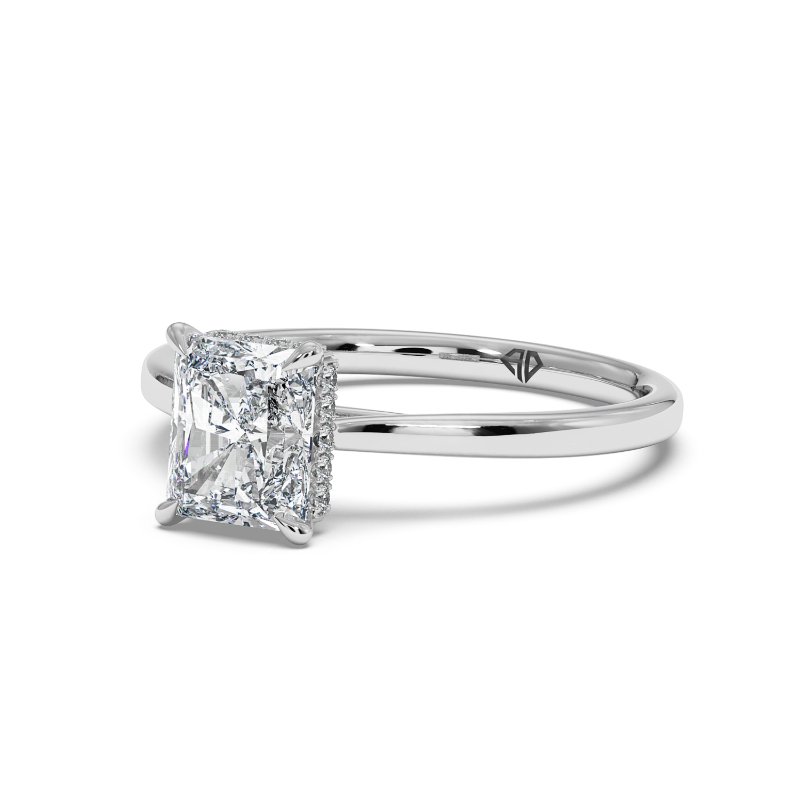 Platinum Aaliyah Engagement Ring