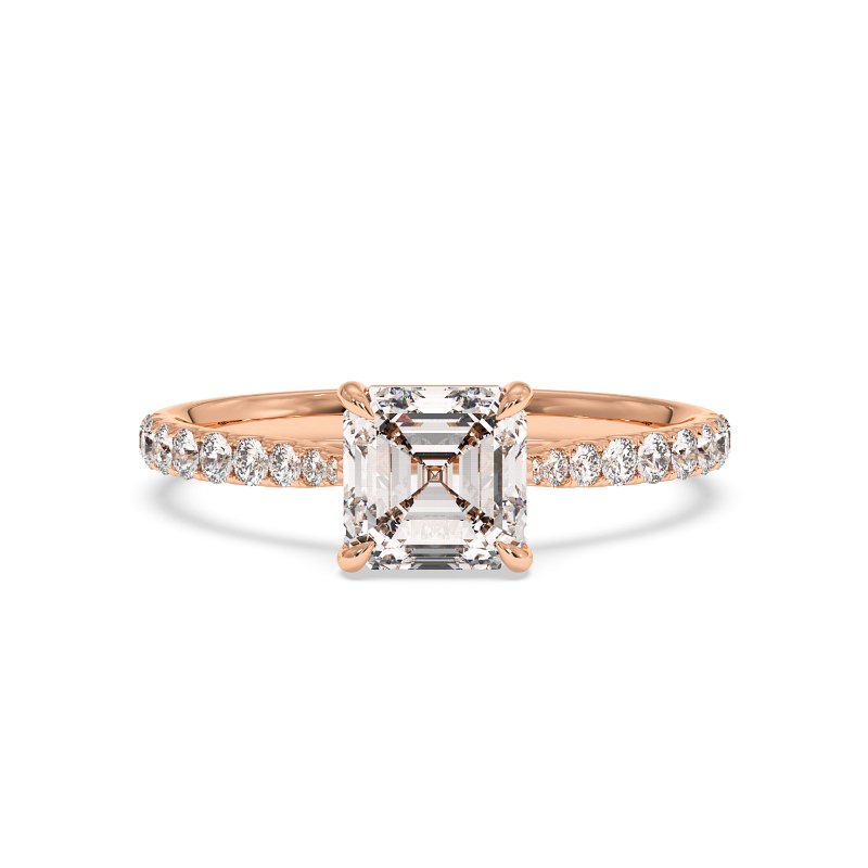 18K White Gold Juliette Engagement Ring
