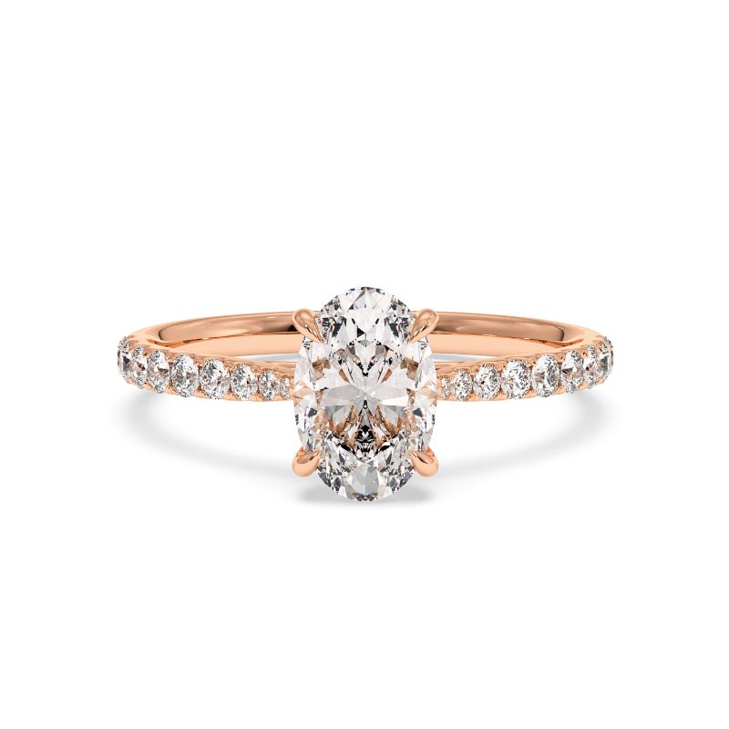 18K White Gold Juliette Engagement Ring