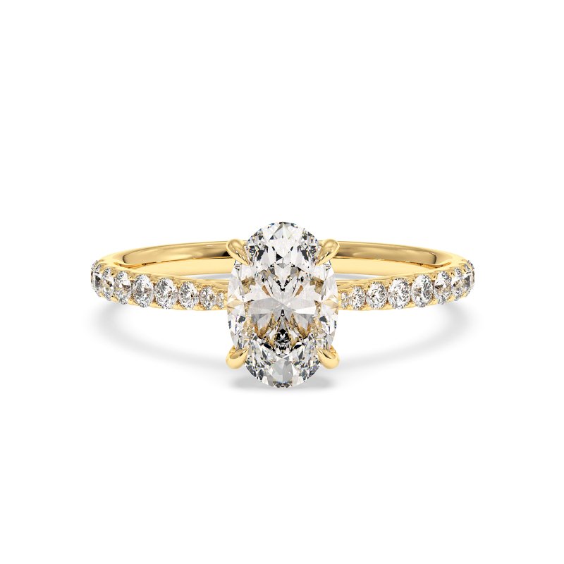 18K White Gold Juliette Engagement Ring