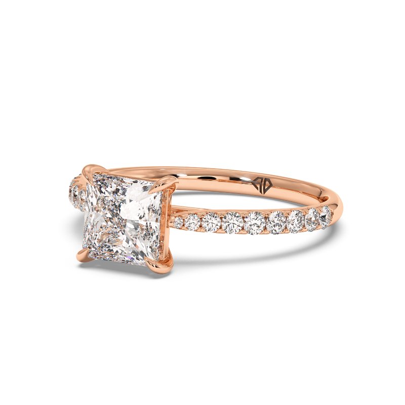 18K Rose Gold Juliette Engagement Ring