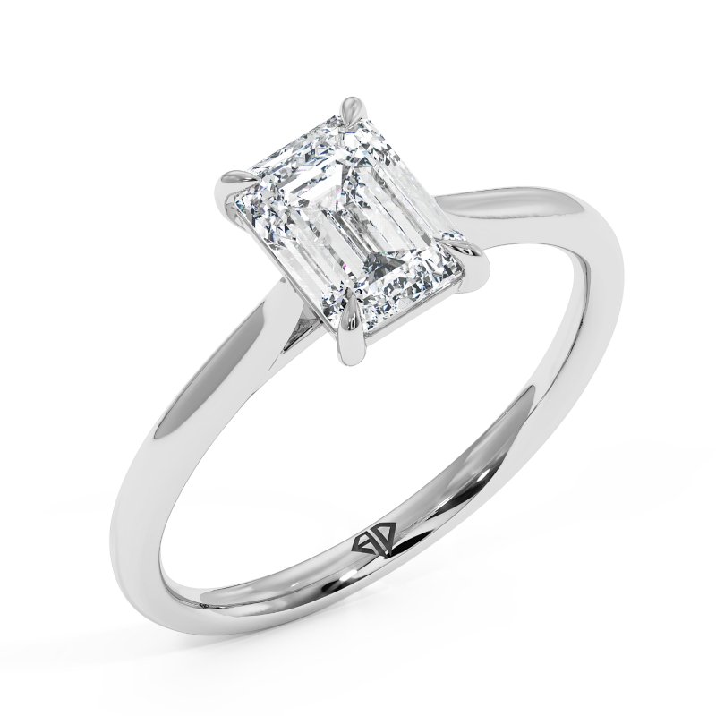 18K White Gold Adeline Engagement Ring