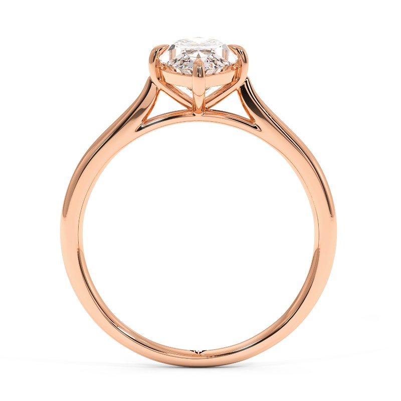 18K Rose Gold Adeline Engagement Ring