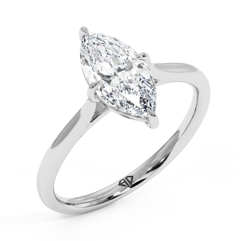 Platinum Adeline Engagement Ring