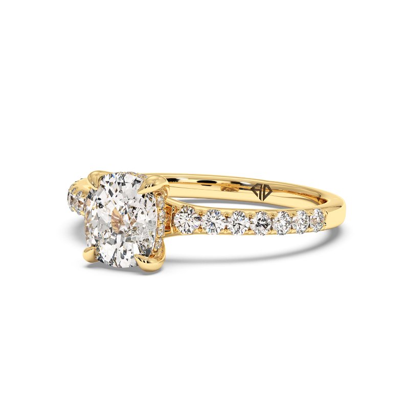 18K Yellow Gold Yasmine Engagement Ring
