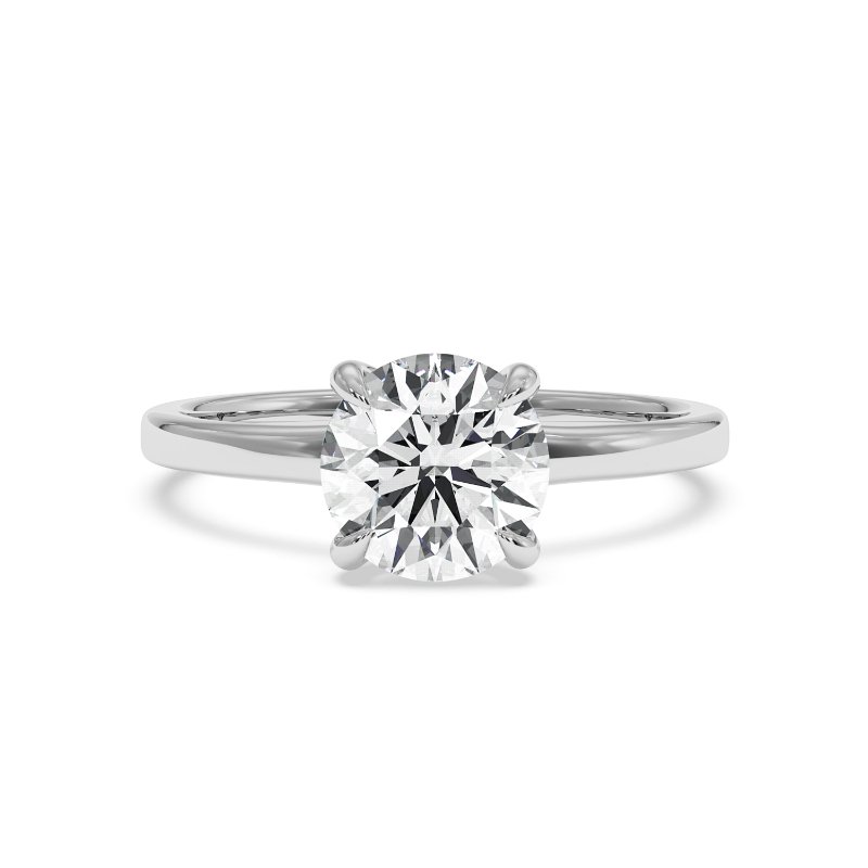 18K White Gold Yasmine Engagement Ring