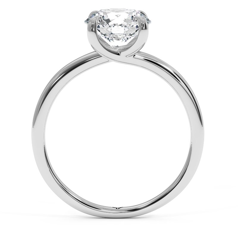 18K White Gold Yasmine Engagement Ring