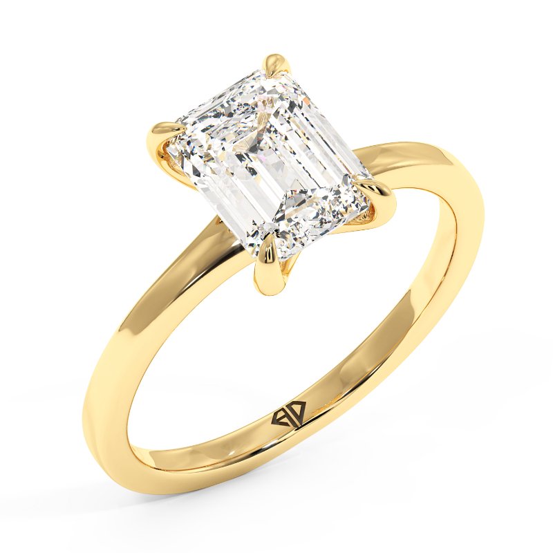18K Yellow Gold Yasmine Engagement Ring