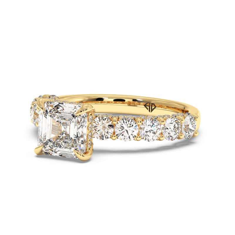 18K Yellow Gold Elara Engagement Ring