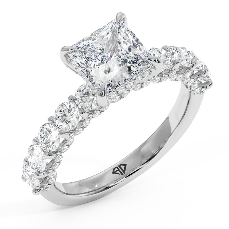 Platinum Elara Engagement Ring