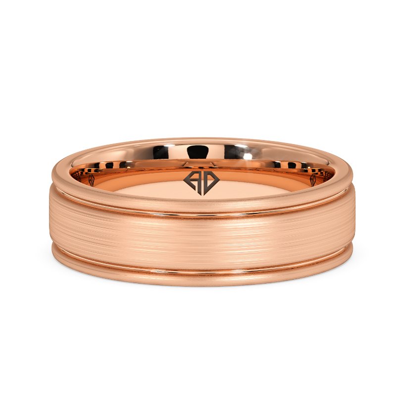 18K White Gold Floyd Wedding Band