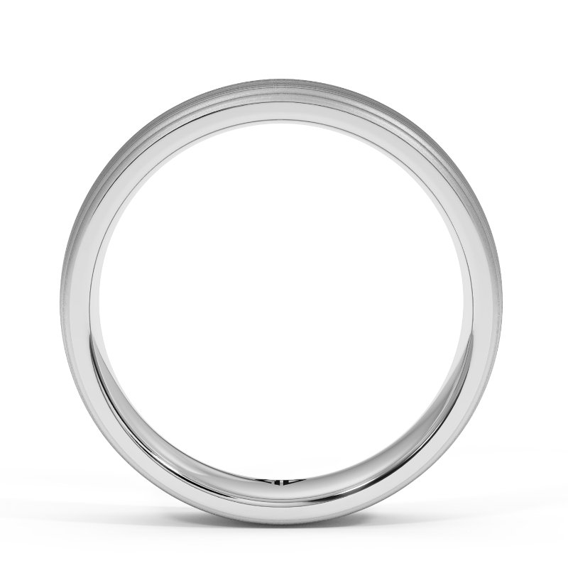 18K White Gold Floyd Wedding Band