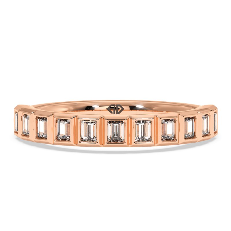 18K Rose Gold Aphrodite Eternity Band