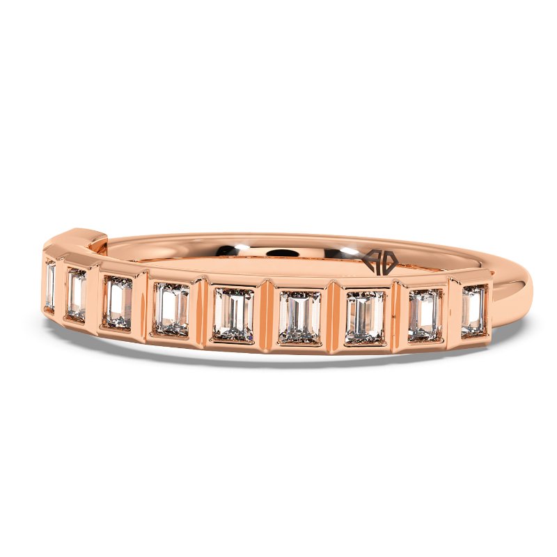 18K Rose Gold Aphrodite Eternity Band