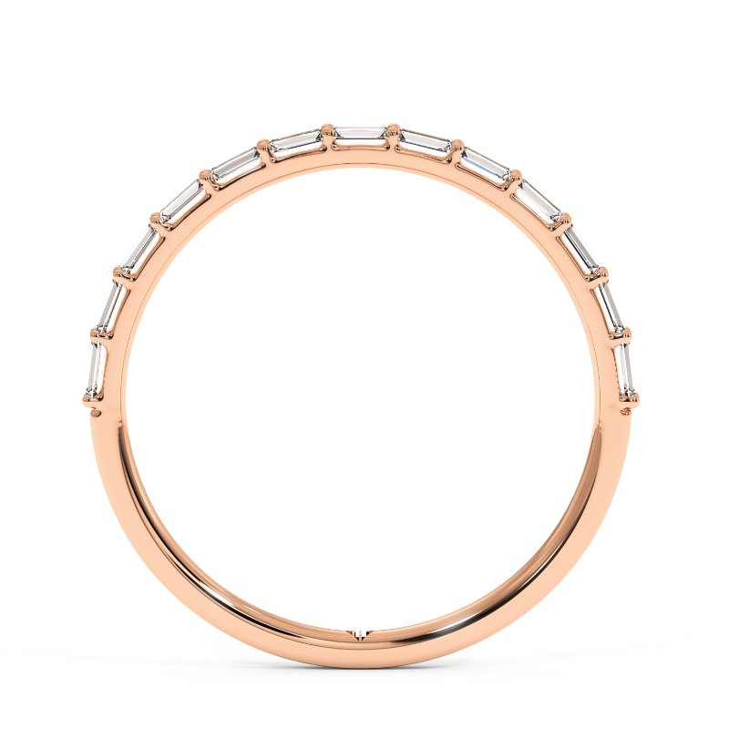 18K Rose Gold Celeste Wedding Band