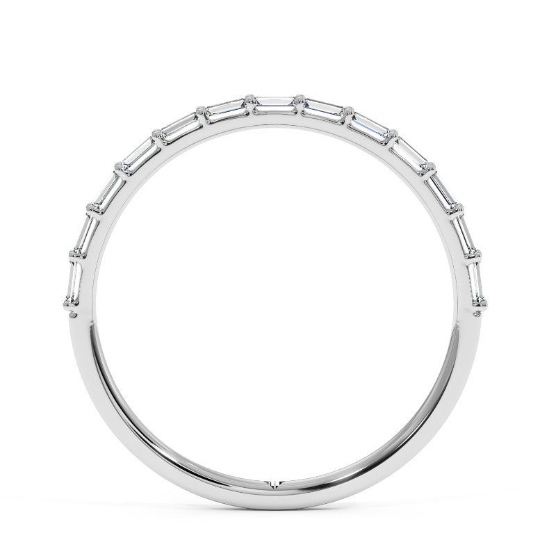 Platinum Celeste Wedding Band