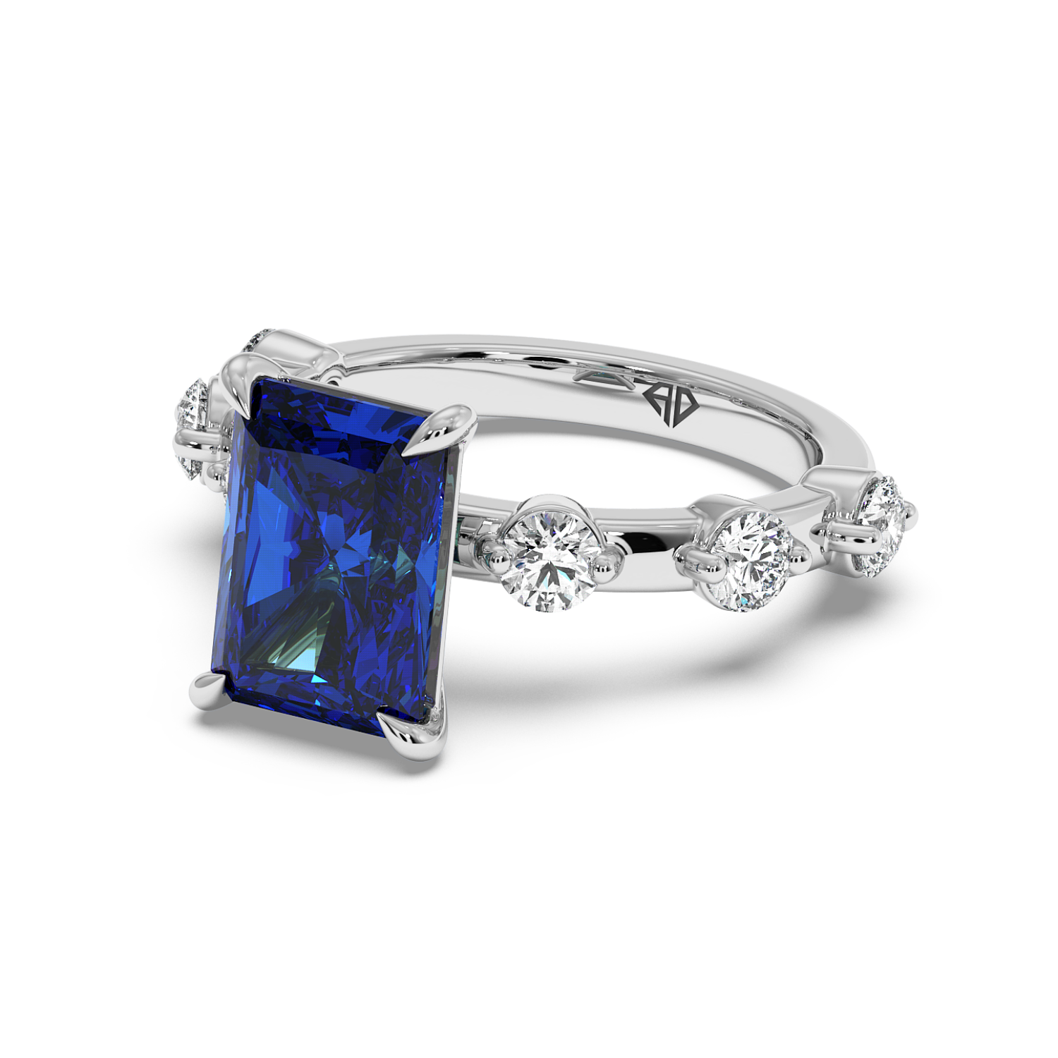 Platinum RING-072 Engagement Ring