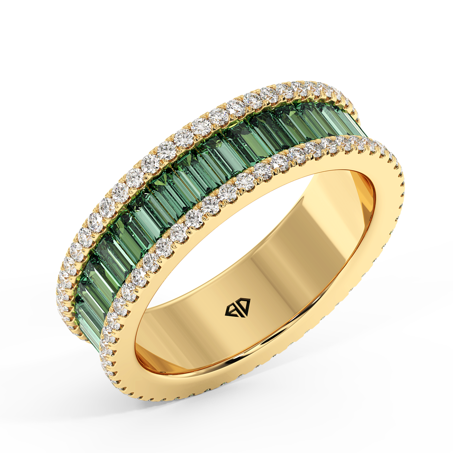 18K Yellow Gold RING-074 Band