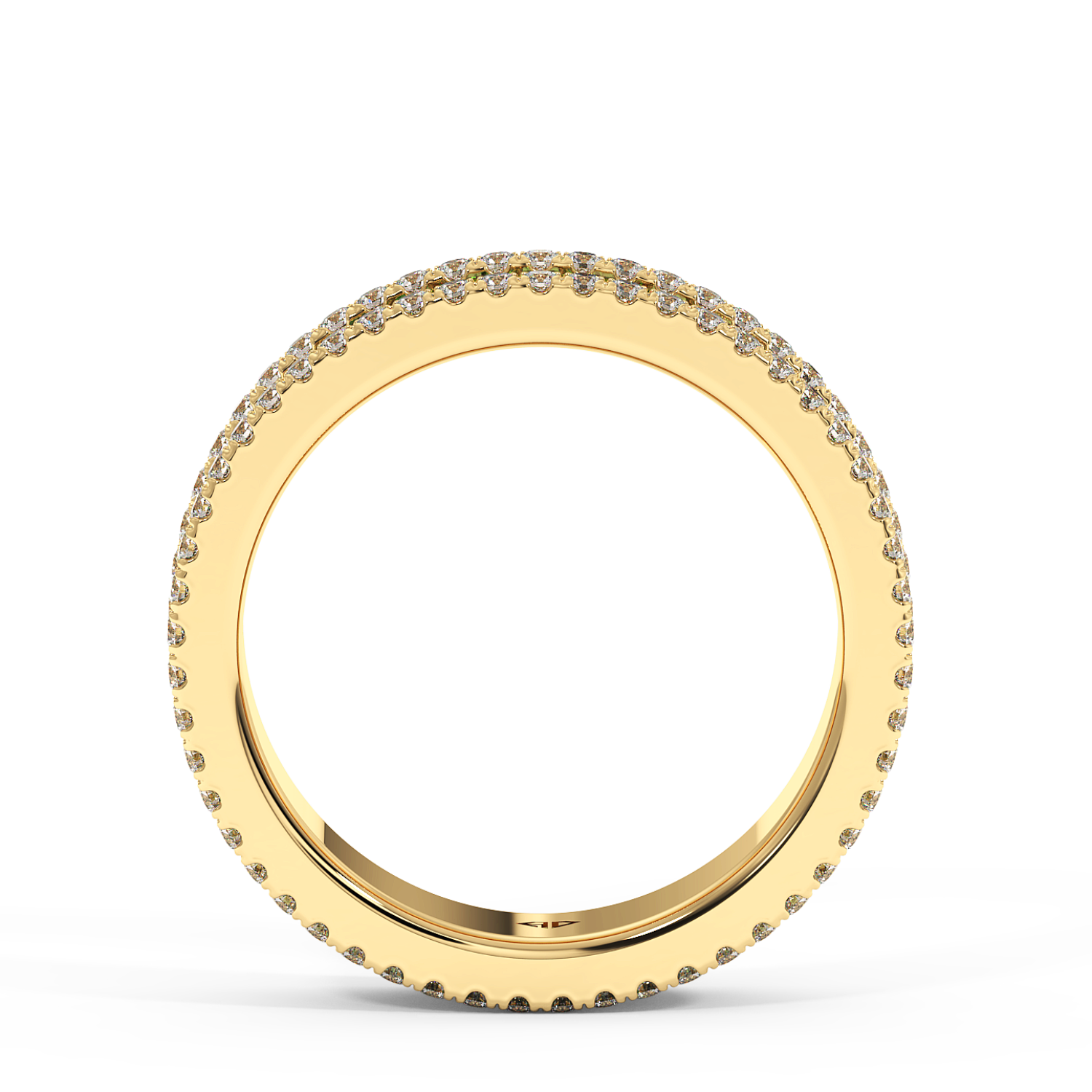 18K Yellow Gold RING-074 Band