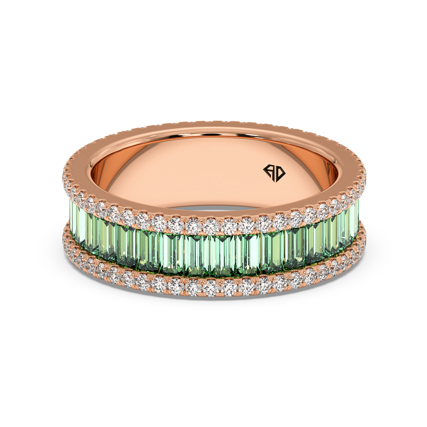 18K Rose Gold RING-074 Band