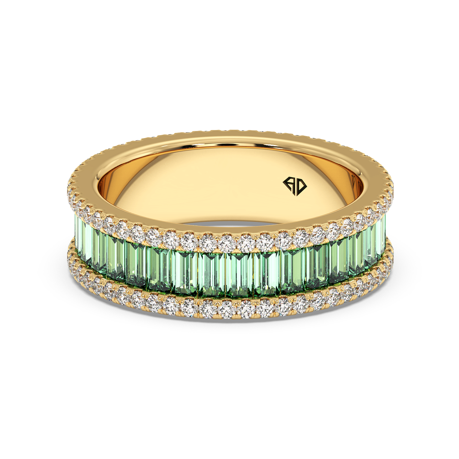18K Yellow Gold RING-074 Band