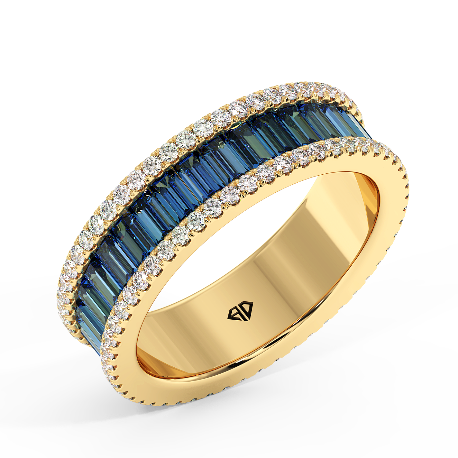 18K Yellow Gold RING-074 Band