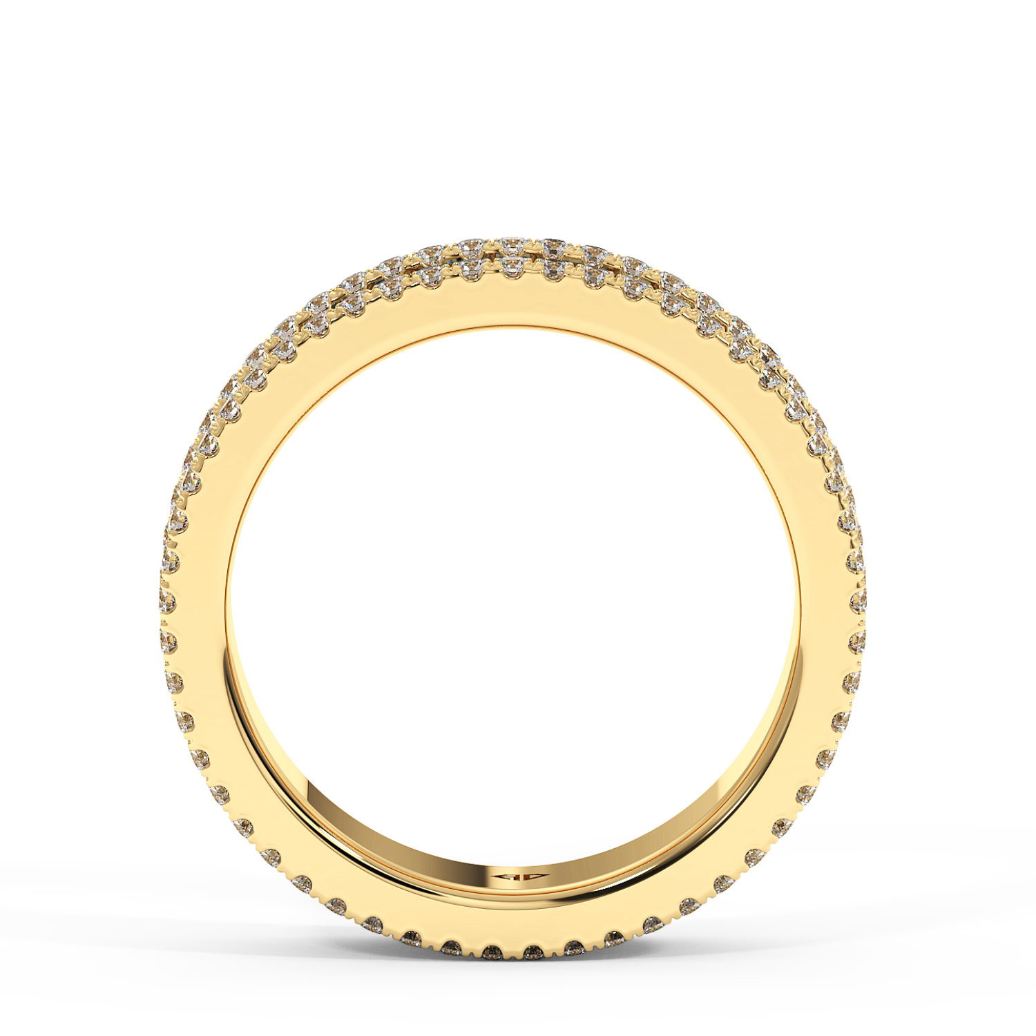 18K Yellow Gold RING-074 Band