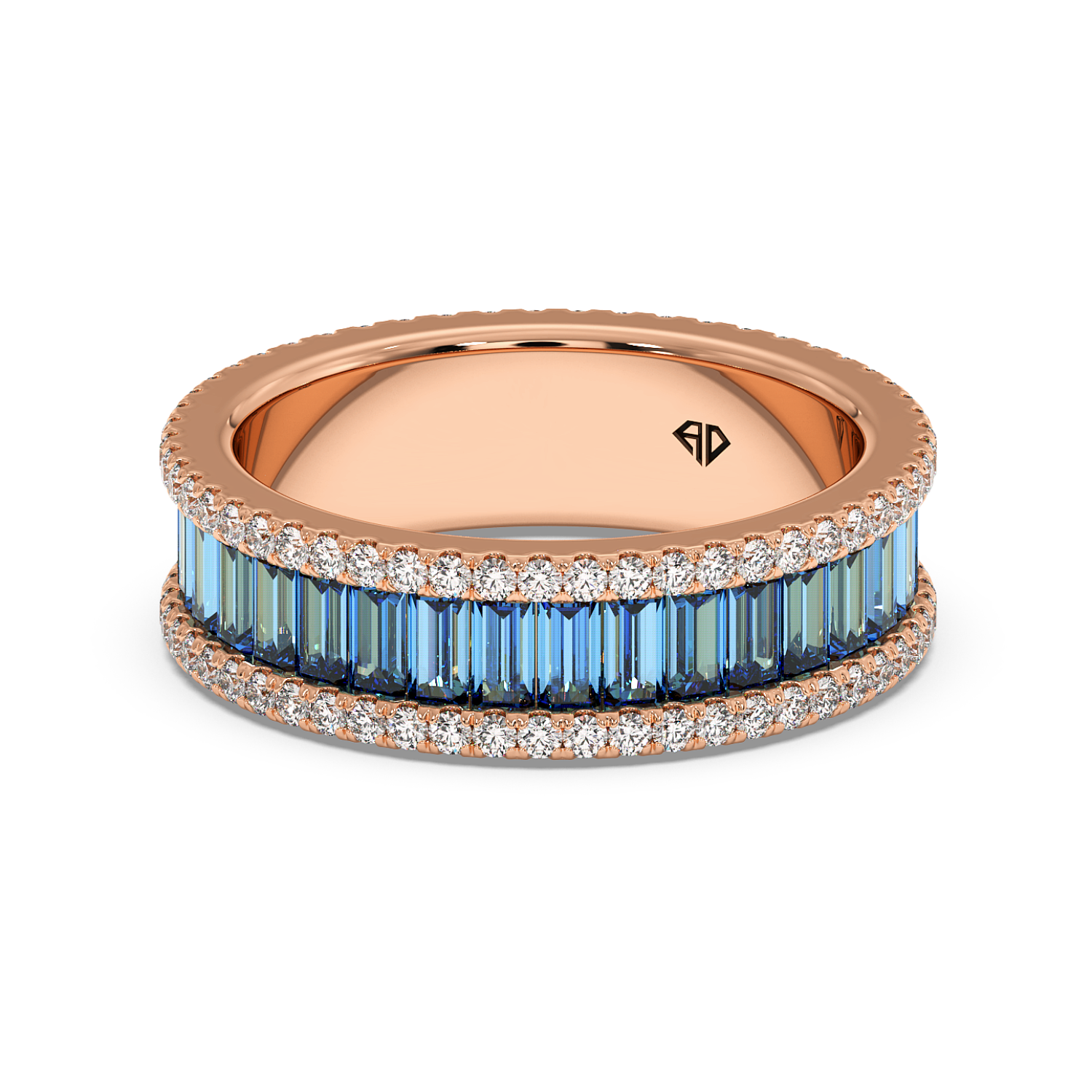 18K Rose Gold RING-074 Band