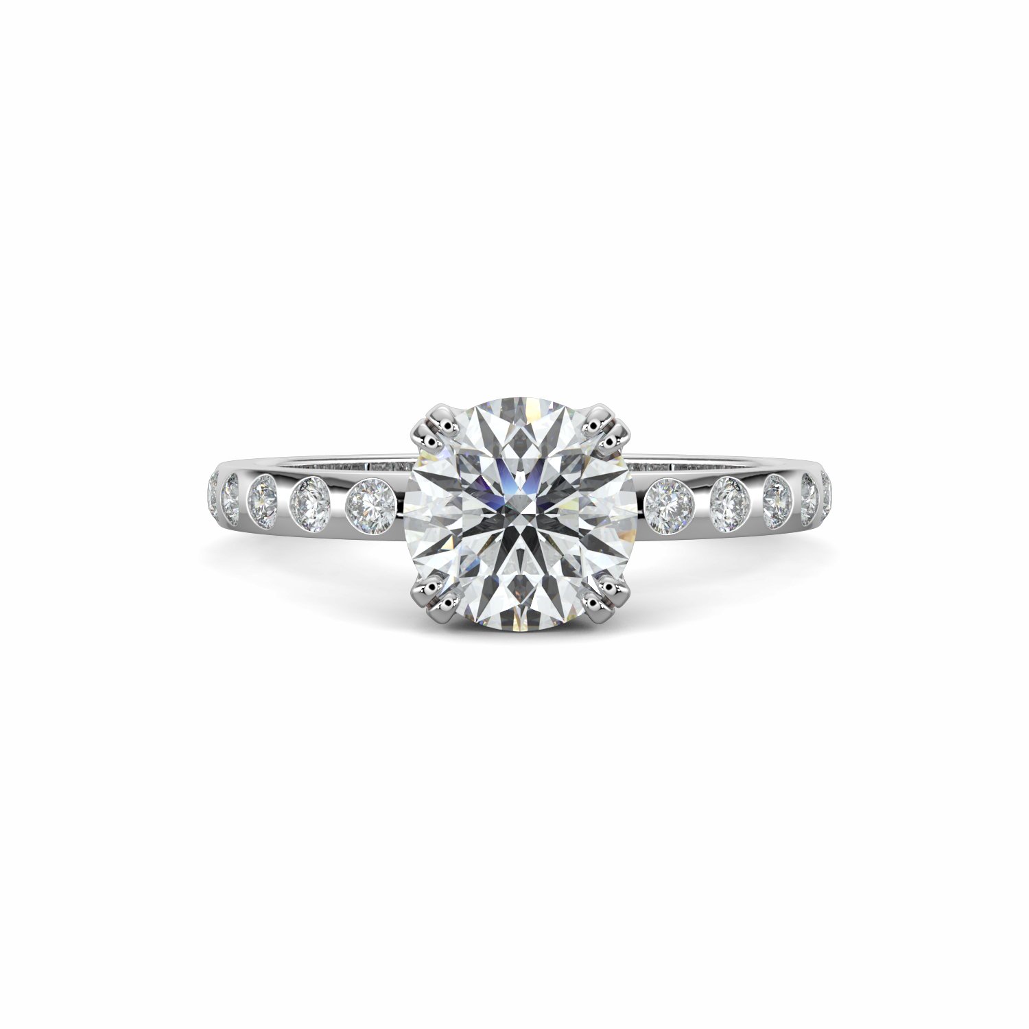 18K White Gold Harriet Engagement Ring