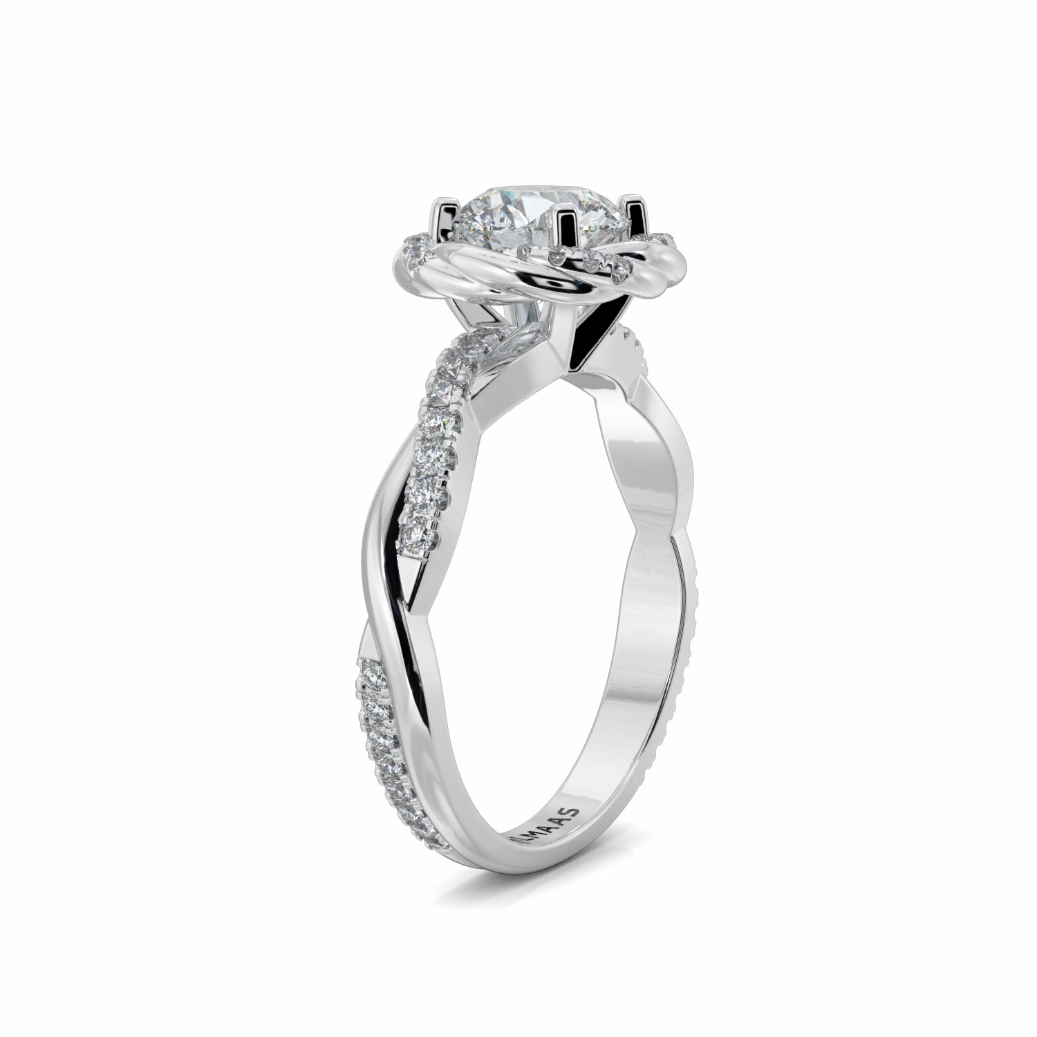 Platinum Oceana Engagement Ring
