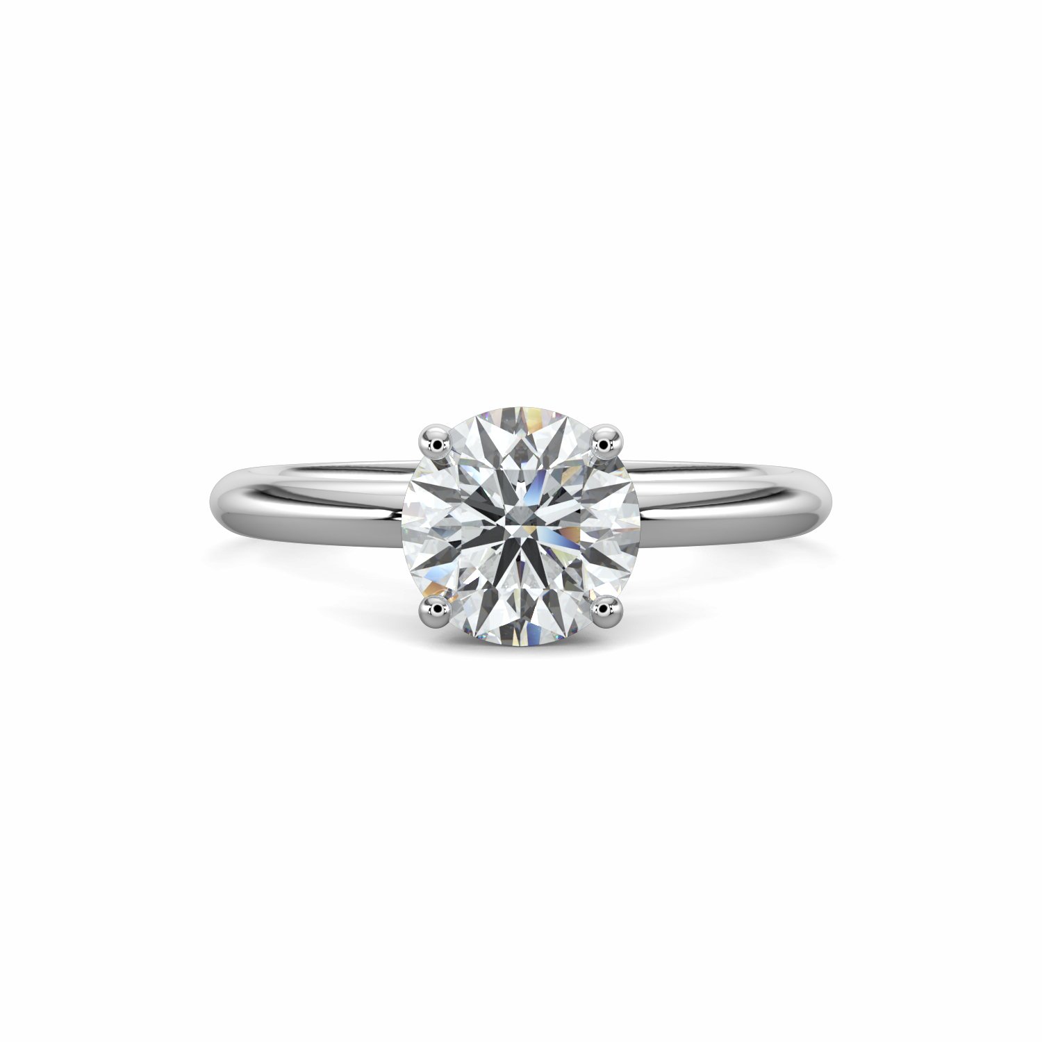 18K White Gold Delilah Engagement Ring