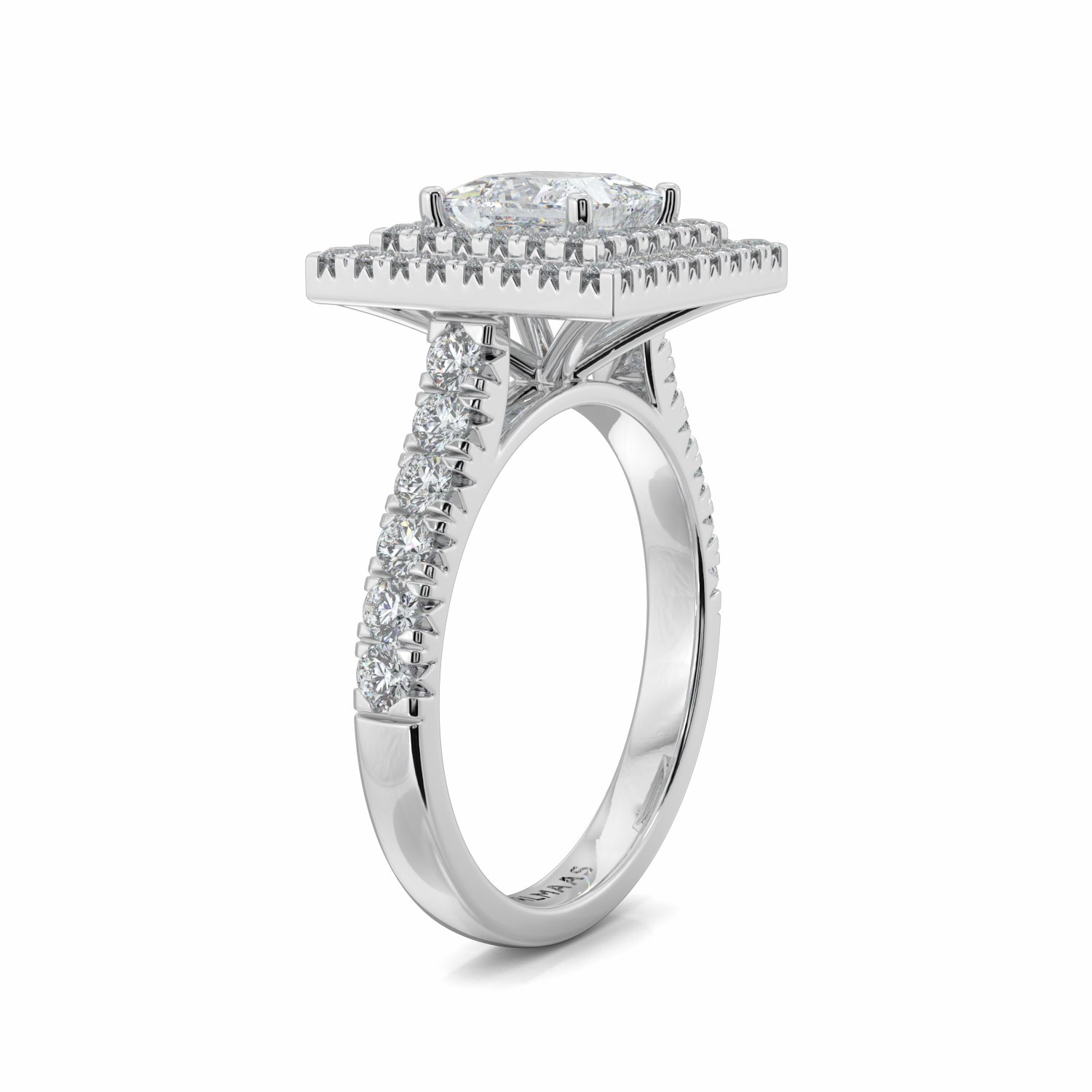 Platinum Elizabeth Engagement Ring