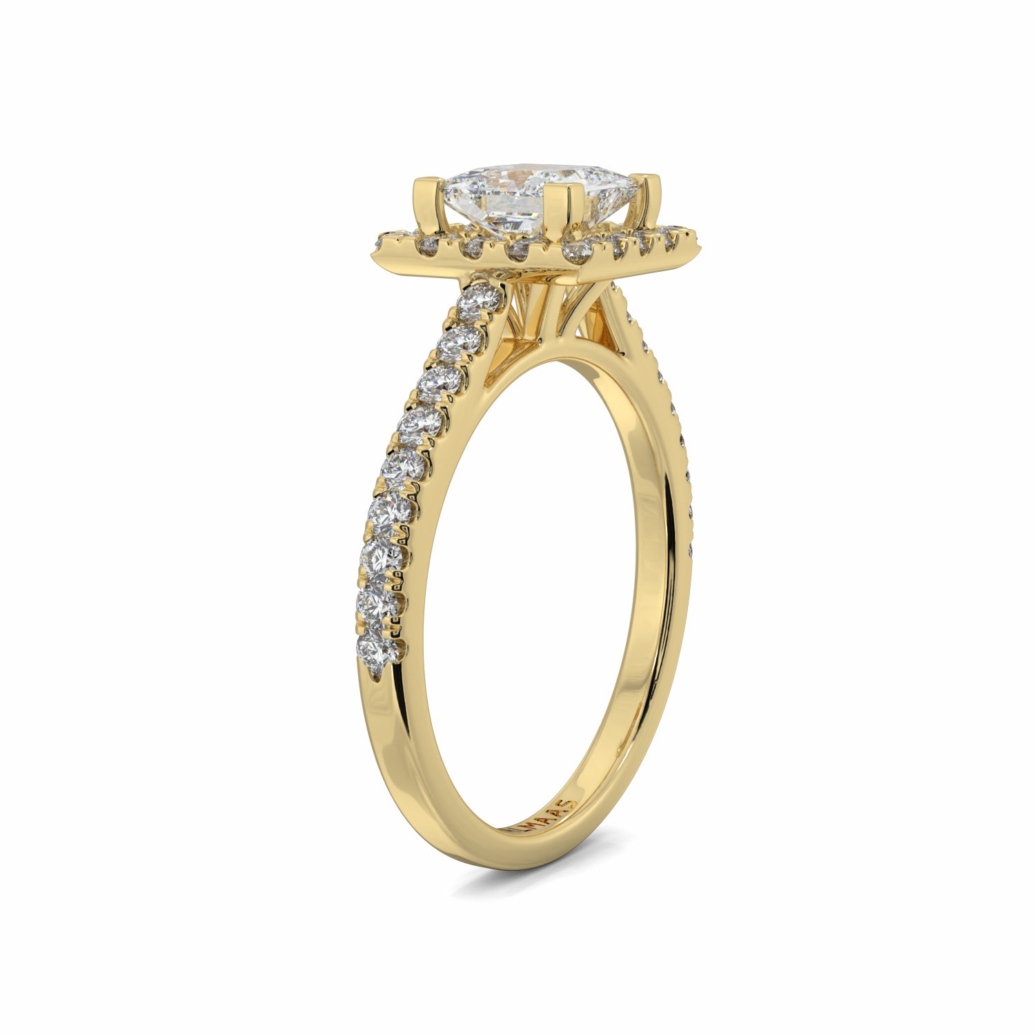 18K Yellow Gold Beatrice Engagement Ring