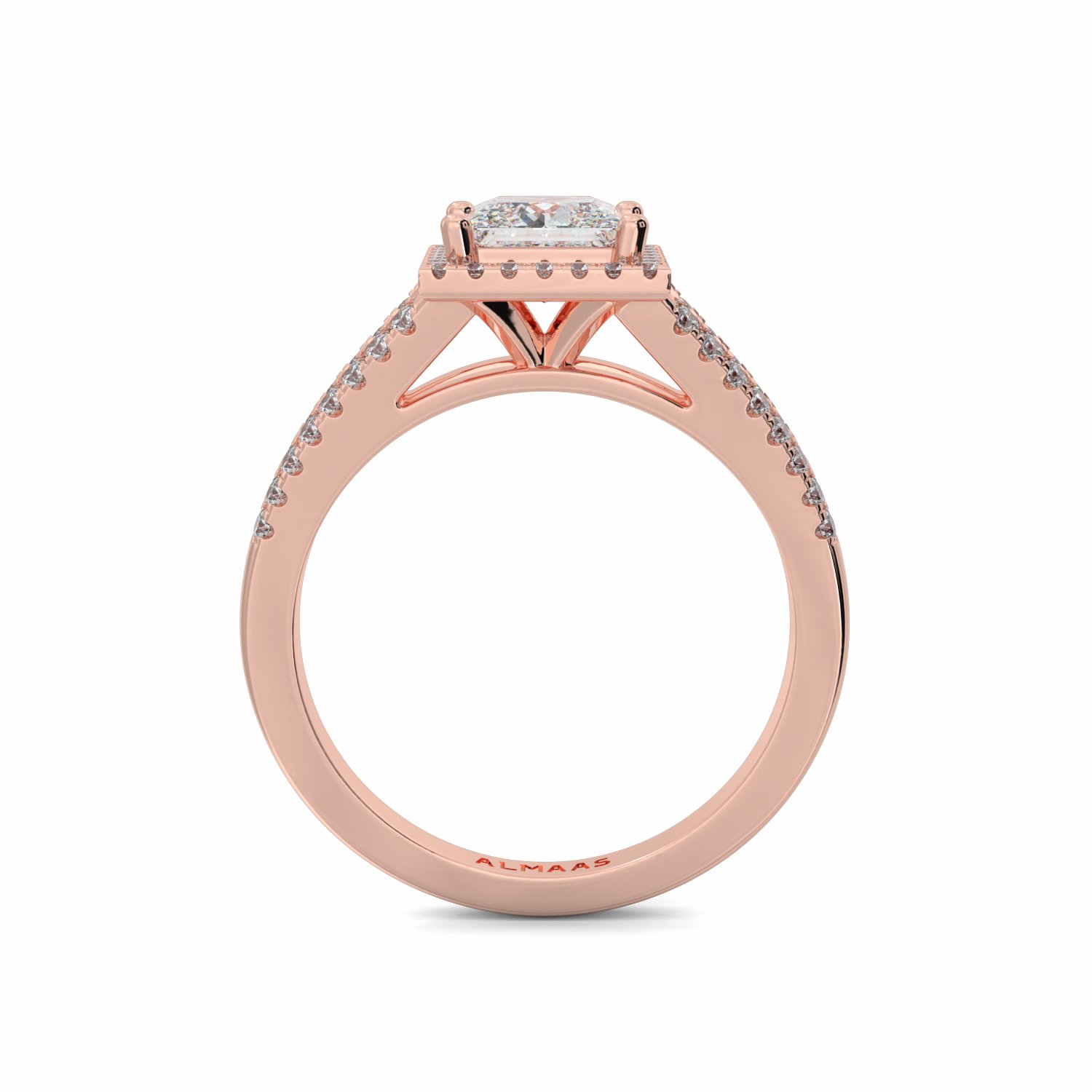18K Rose Gold Alessia Engagement Ring