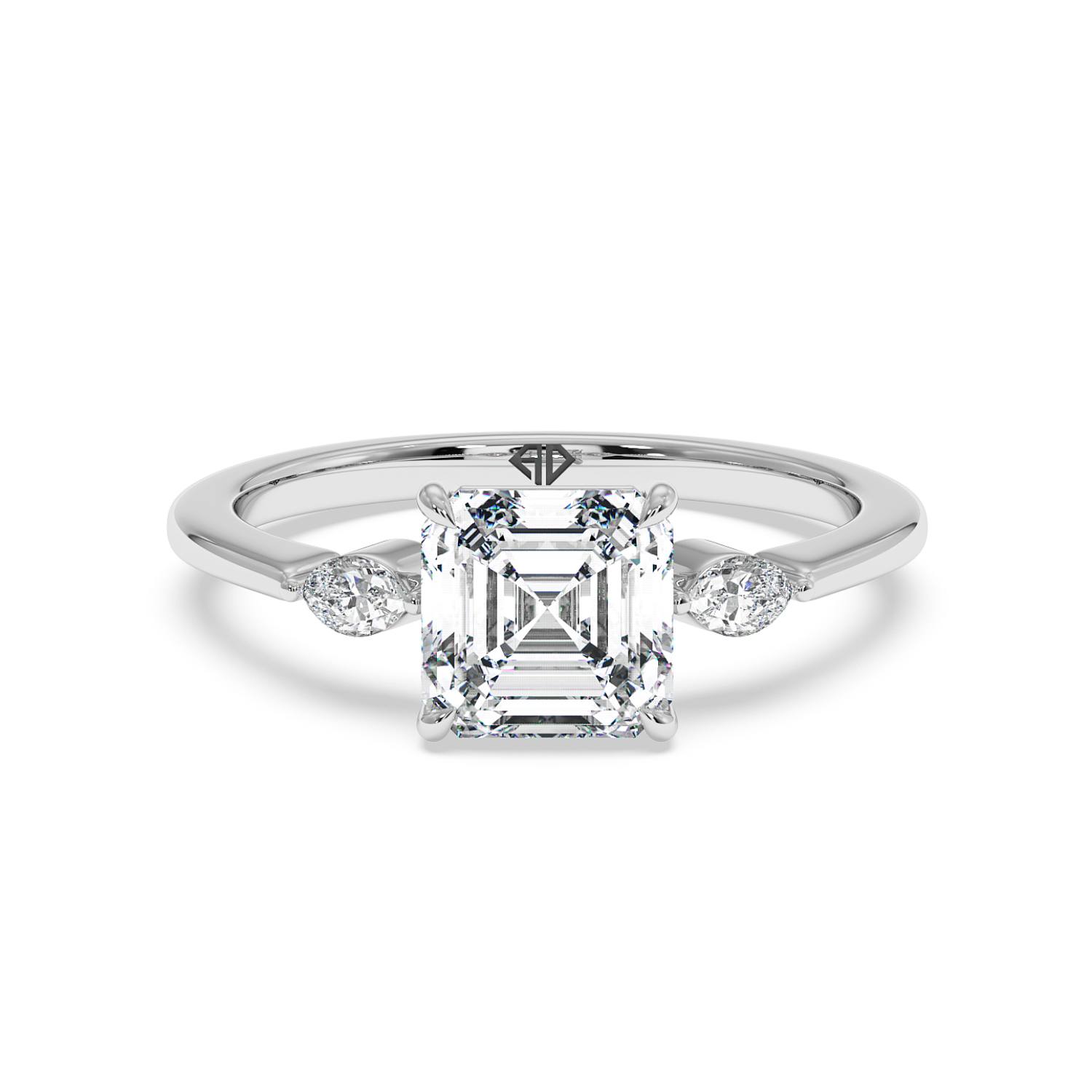 Platinum Montana Engagement Ring