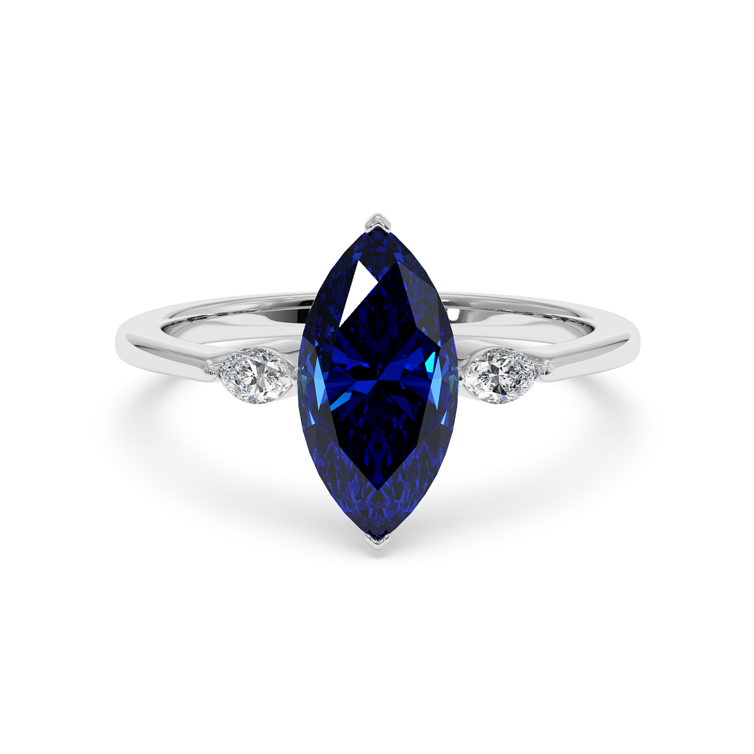 Platinum Montana Engagement Ring