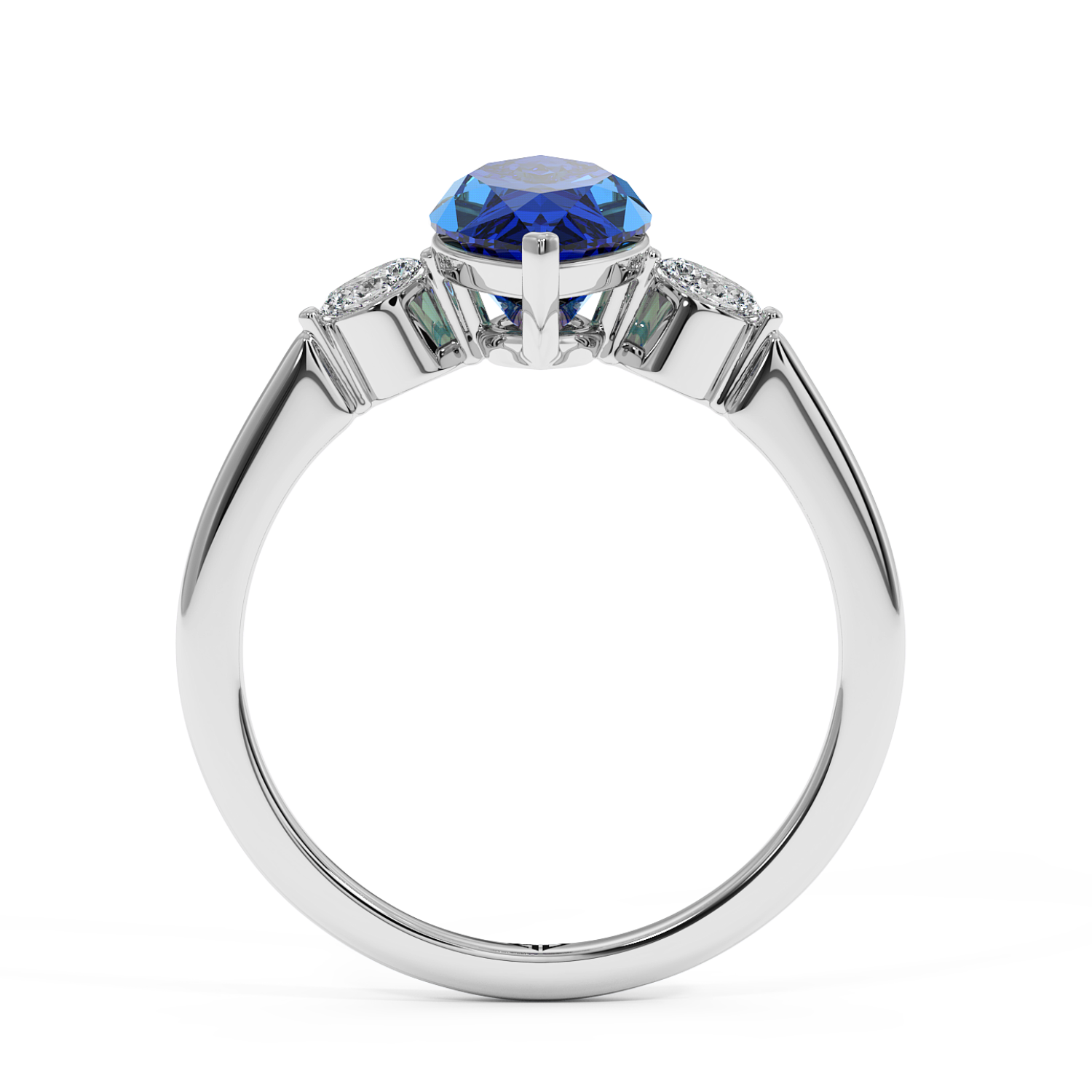 Platinum Montana Engagement Ring