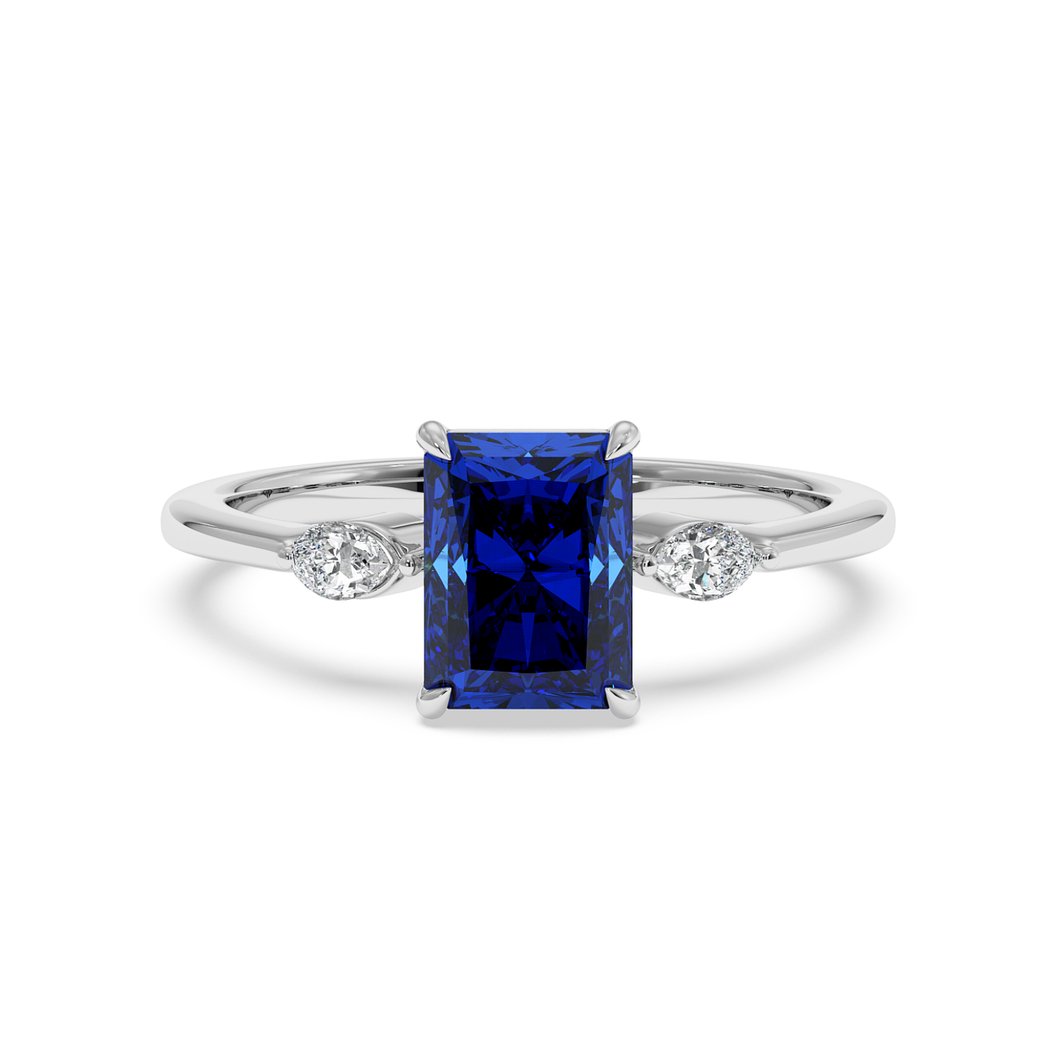 Platinum Montana Engagement Ring