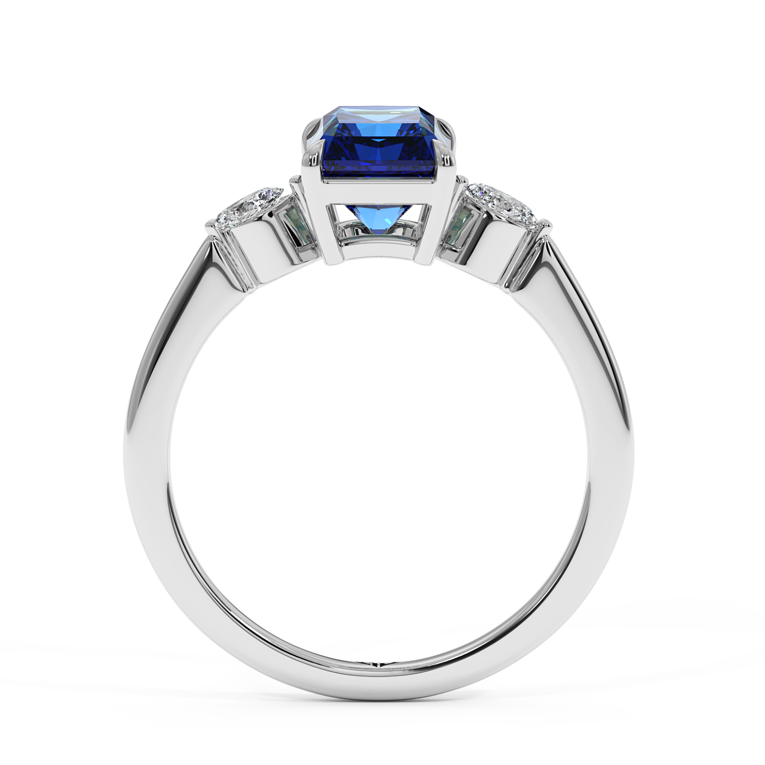 Platinum Montana Engagement Ring