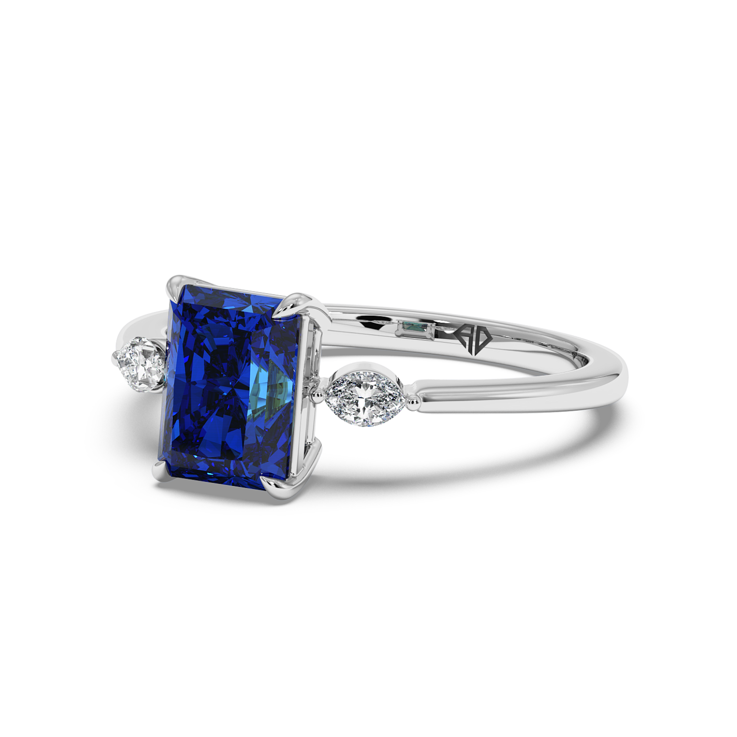 Platinum Montana Engagement Ring